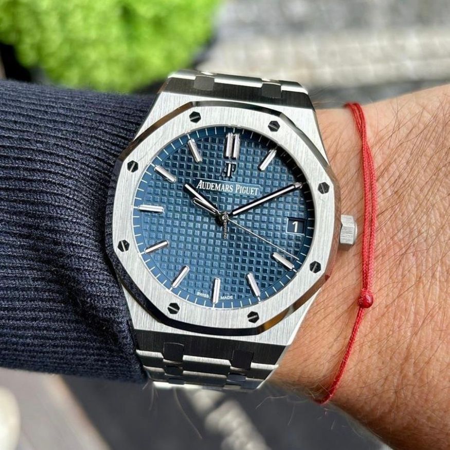 ROYAL OAK 41MM 15500 BLUE DIAL
