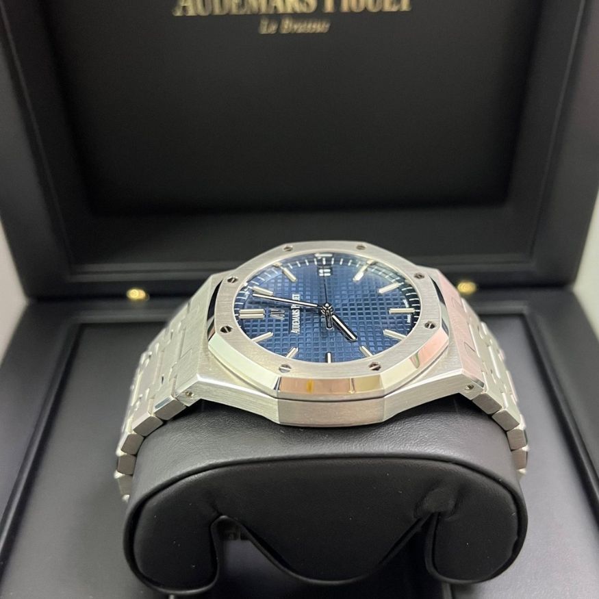 ROYAL OAK 41MM 15500 BLUE DIAL