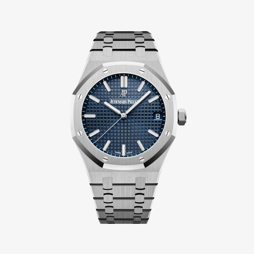 ROYAL OAK 41MM 15500 BLUE DIAL